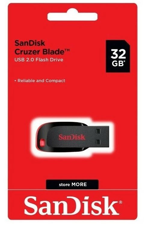 32GB Sandisk Flash Drive