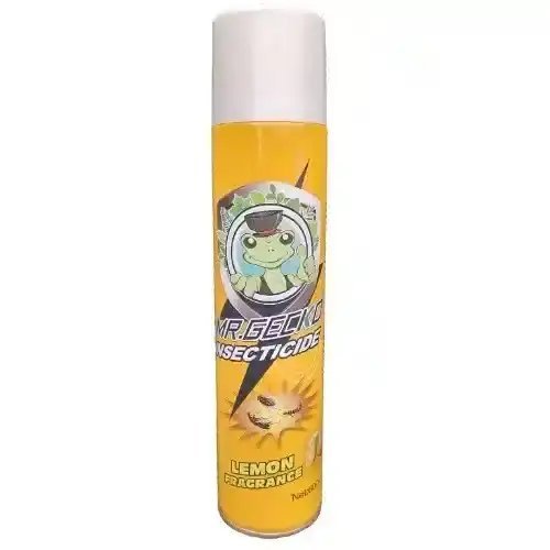 Mr Gecko Lemon Fragrance Insecticide Spray 600ml