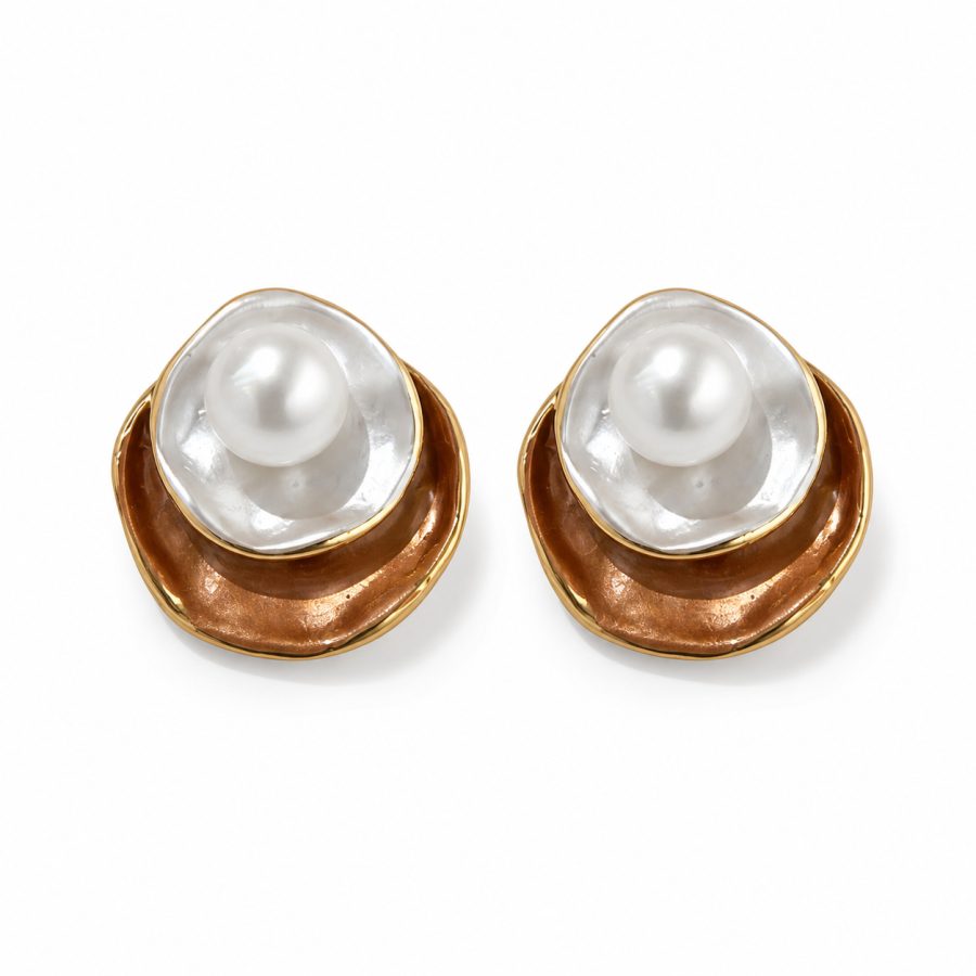 Natural Pearl Earrings