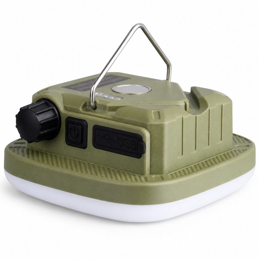 D83 1 Camping Lantern 3000mAh Magnetic Mount Hanging Hook Stepless Dimming Type C For Outdoor