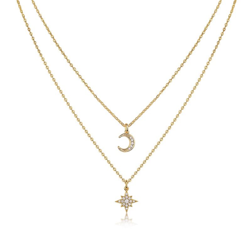 Engraved With Top-quality Moissanite, This Luxurious And Fashionable Minimalist Jewelry Set Includes A Necklace Pendant, A Collar Chain, And S925 Silver Electroplated With Gold.