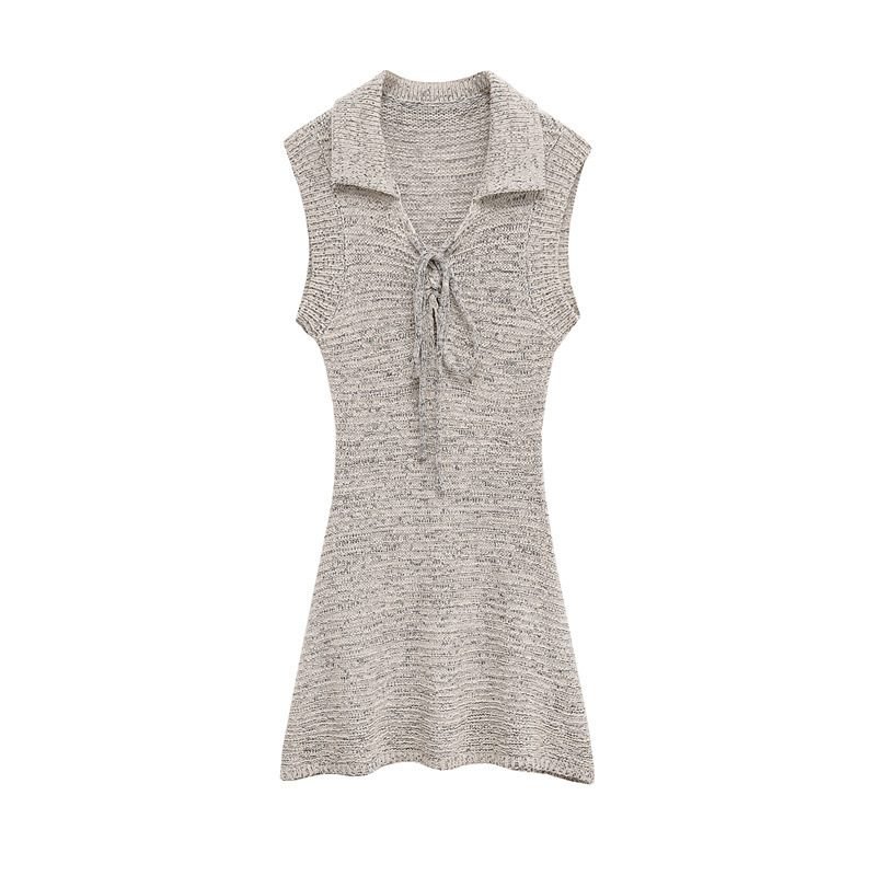 Summer New Fashion Slim-fit Bow Short Dress