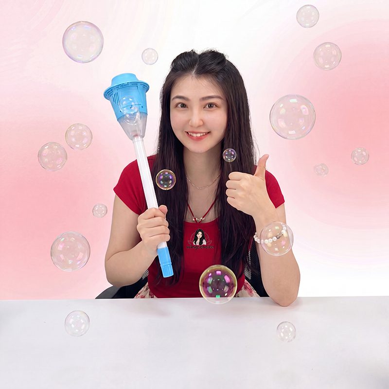 Fully Automatic Streetlight Leak-proof Bubble Machine Toy