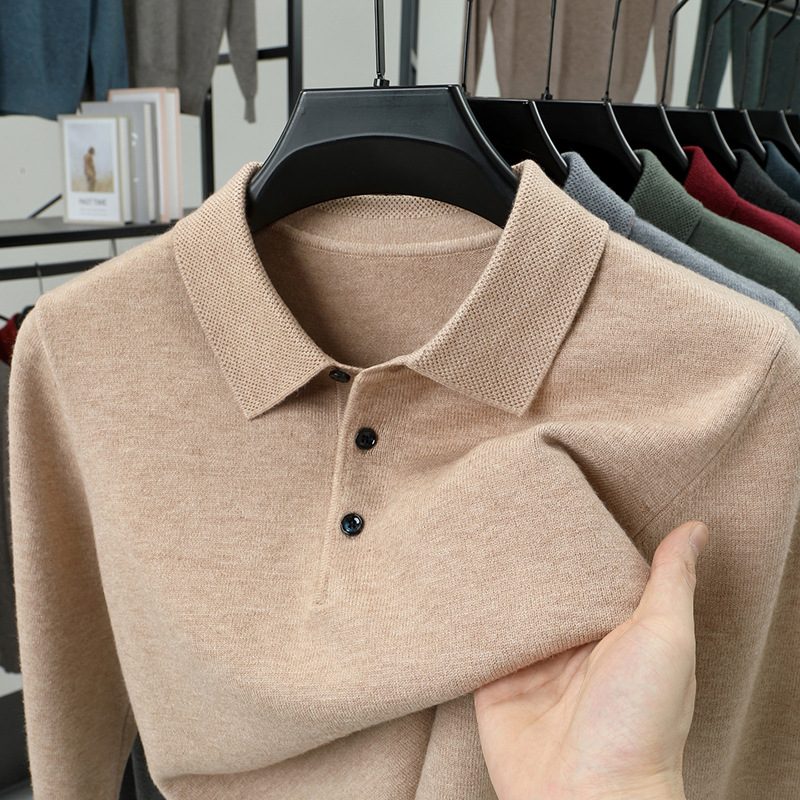 Men's Sweater Versatile Top Bottoming Shirt