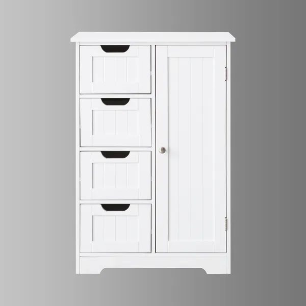 FRALIMK Small Bathrooom Storage Cabinet, Freestanding Storage Cabinet EntryWay Cabinet Home Storage For Living Room