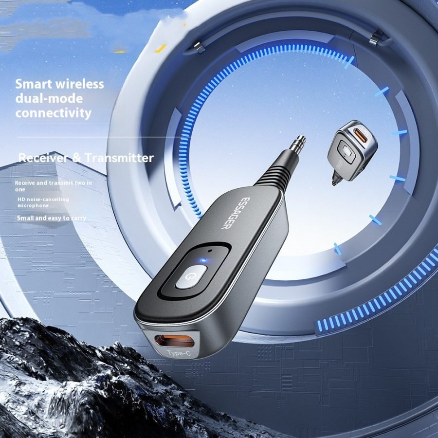 Two-in-one Bluetooth Receiver Transmitter