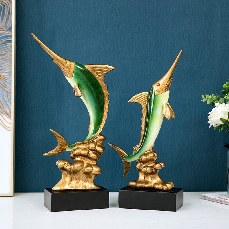 European Swordfish Decoration Creative Decorative Crafts