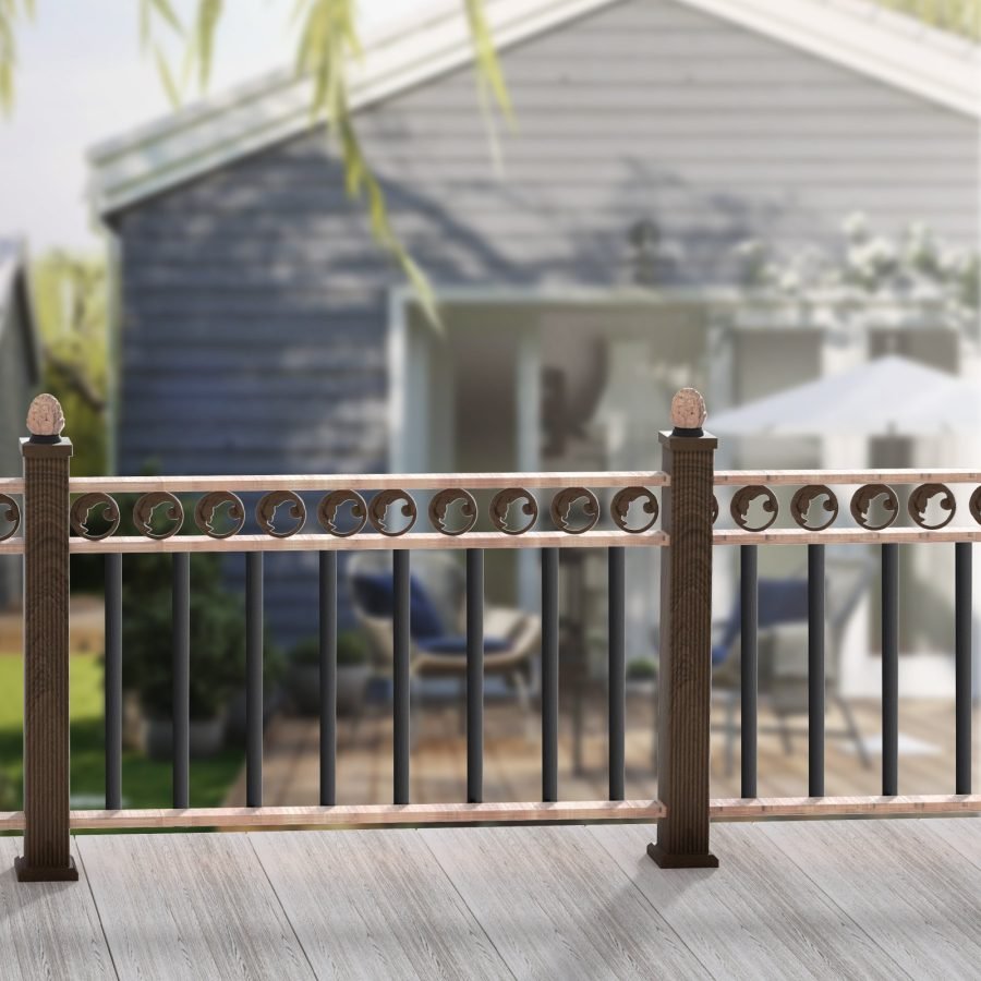 Staircase Metal Balusters, 38'' X 1'' Flat Aluminum Alloy Decorative Banister Spindles, 72 Pack Deck Baluster With Screws, Classic Hollow Deck Railing Satin Black Powder Coated For Porch