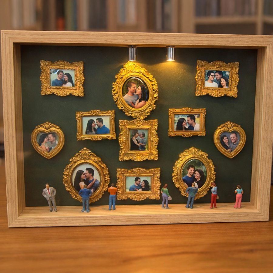 DIY Mini Museum Silhouette Box DIY Decor Piece