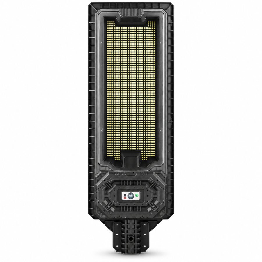 Solar Powered Motion Sensor Outdoor Light W7115 3 Black For Garden Yard Street Wall LED
