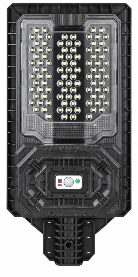 Solar Powered Motion Sensor Outdoor Light W7113 1 Black For Garden Yard Street Wall LED