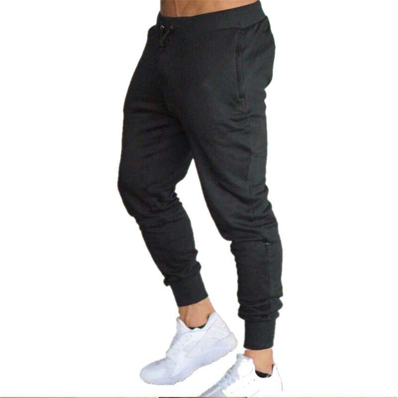 New Cross-border Street Clothing European And American Sports Pants Men's Fitness Running Pants Fashion Casual Leggings