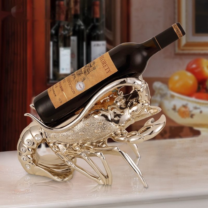 Lobster Wine Rack Crafts Ornaments