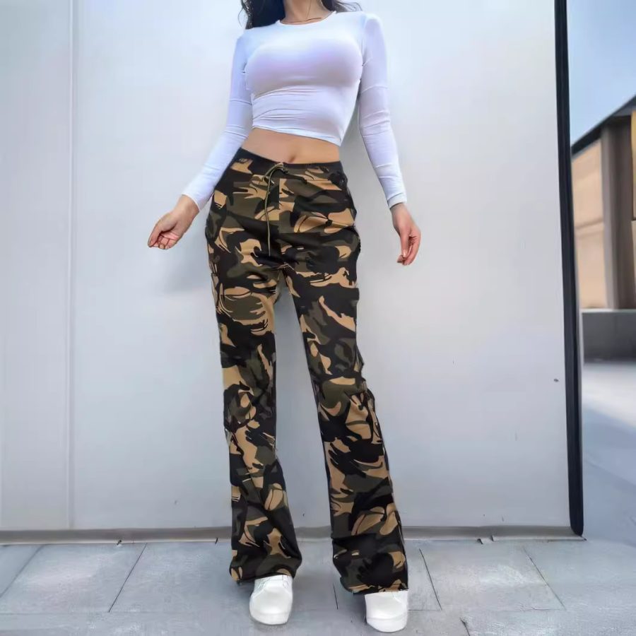 Split Trousers Street Trend Women's Casual Pants