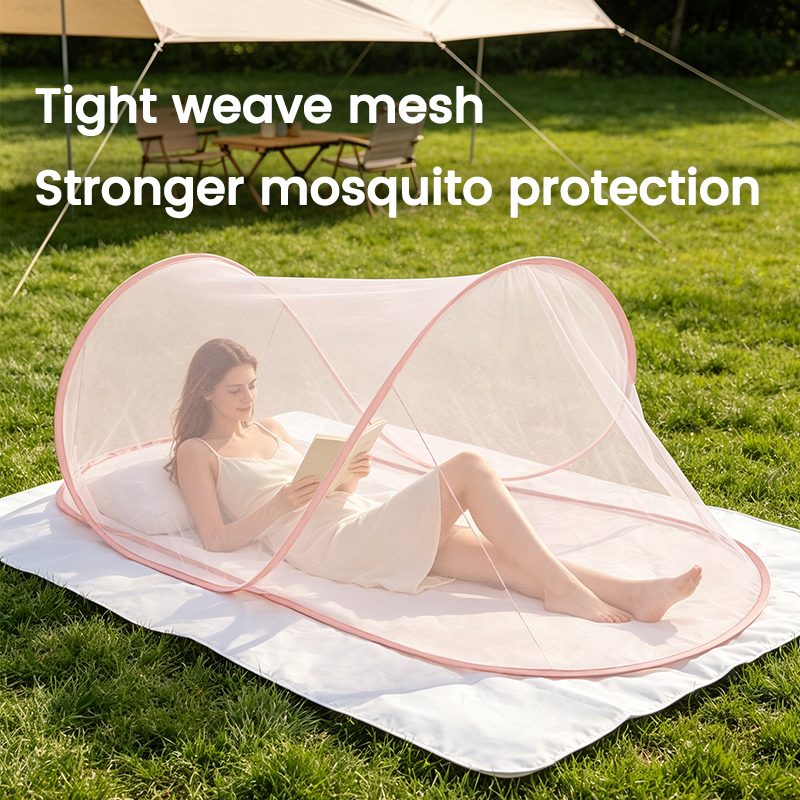 Colorful Student Dorm Bed Sheet, Household Use  No Installation Required Foldable, Portable, Mosquito-Proof Net
