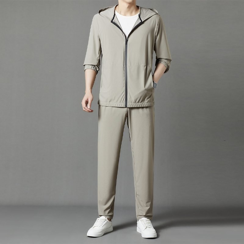 Korean Version Sun-protective Clothing Suit Fashion Loose Casual Hooded Thin