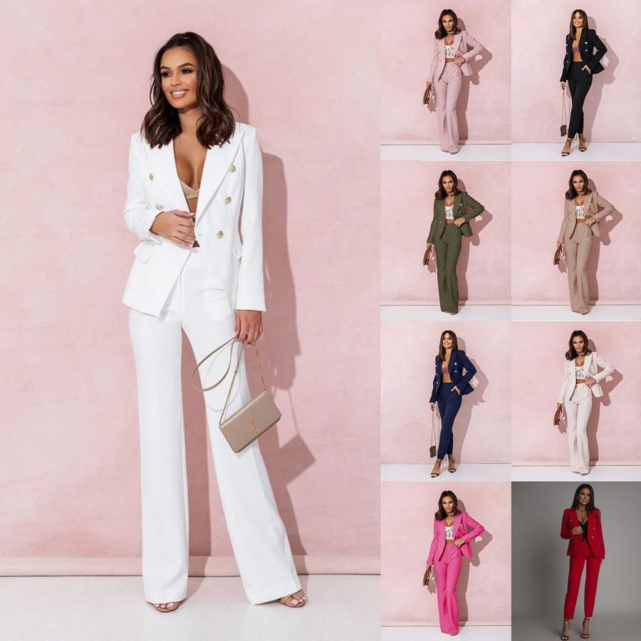Women's Professional Suits  Cross-breasted Business Suit Sets  Professional Women's Business Suit Sets