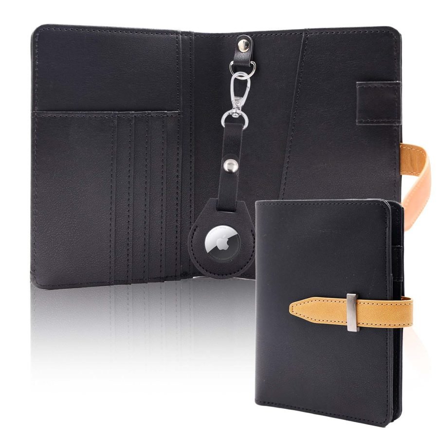 Travel Abroad Certificate Card Holder Ticket Clip