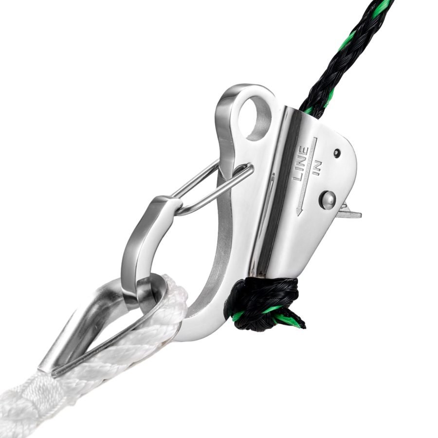 Boat Anchor Hook, 304 Stainless Steel Slide Anchor, Knotless Anchor System With Quick Release, Boat Anchor Hook Clips For