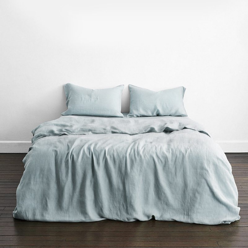 Linen Bedding Bag Nordic Style Solid Color Simple And Light Luxury