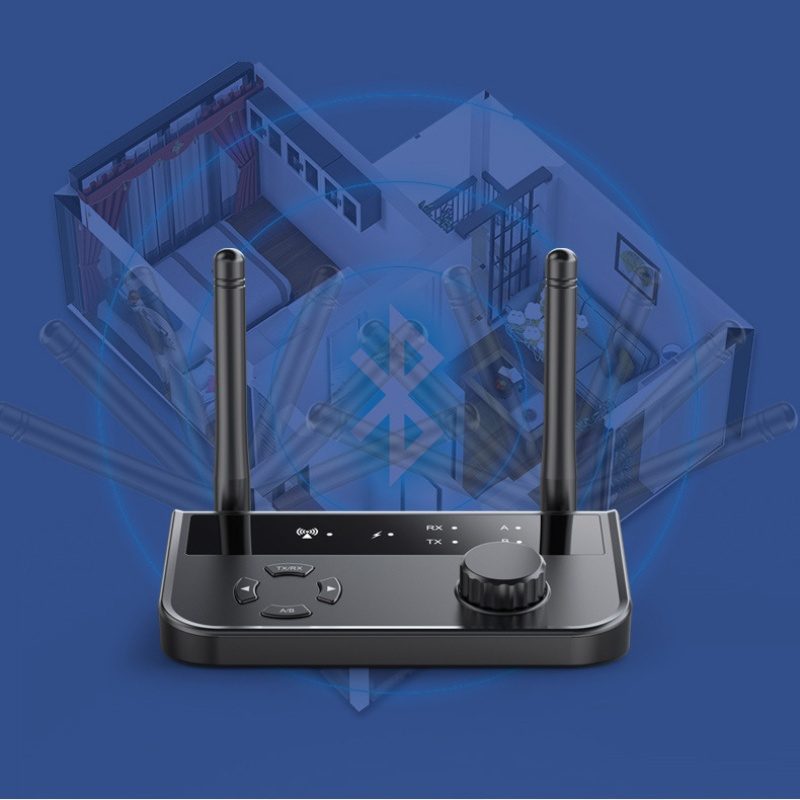 Bluetooth-compatible Music Receiver Transmitter 2-in-1