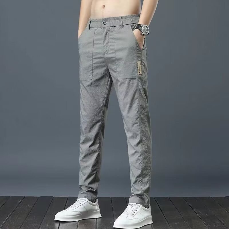Men's Straight Breathable Quick-drying Fashion Brand All-matching Sports Trousers