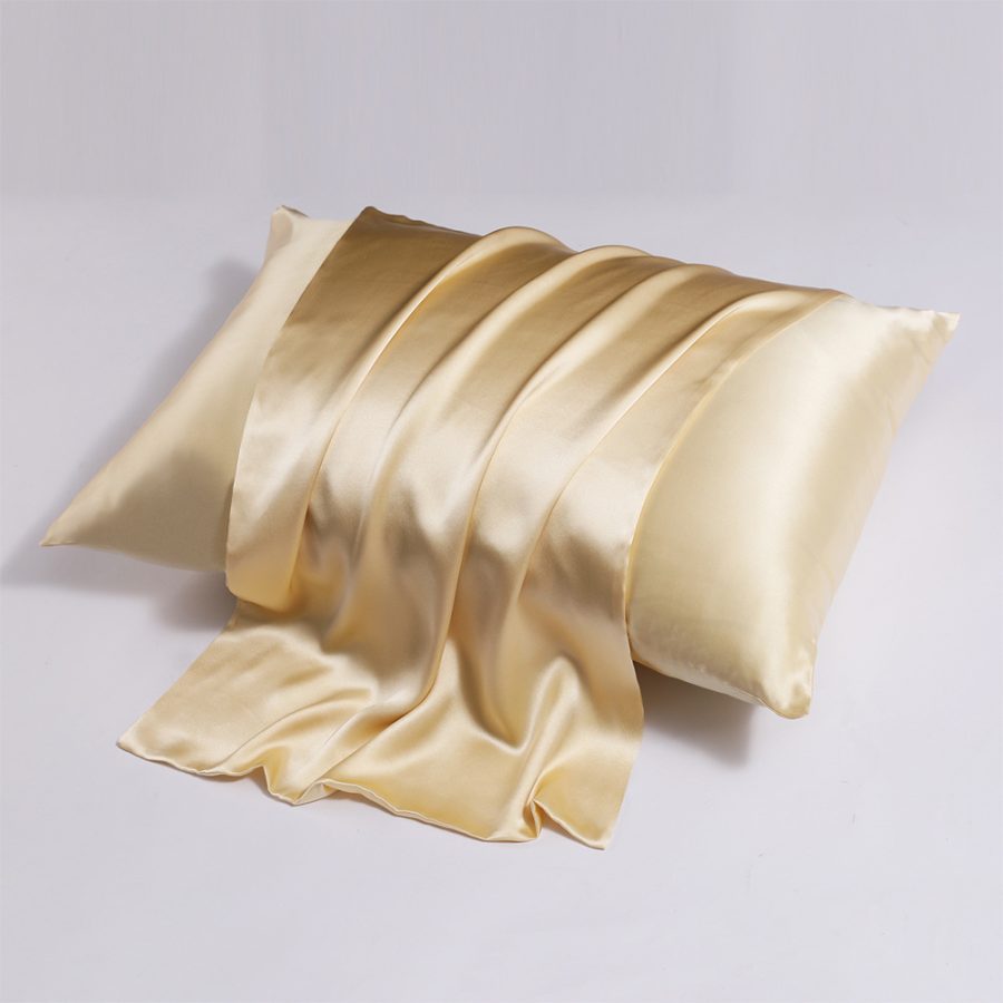 Zipper Silk Double-sided Pillowcase Household