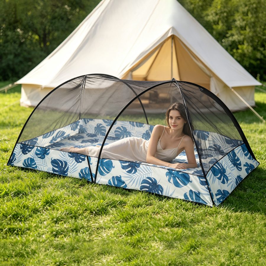 Portable Mosquito Net Tent Foldable Anti-mosquito Camping Tent For Beach Hiking Cycling Travel