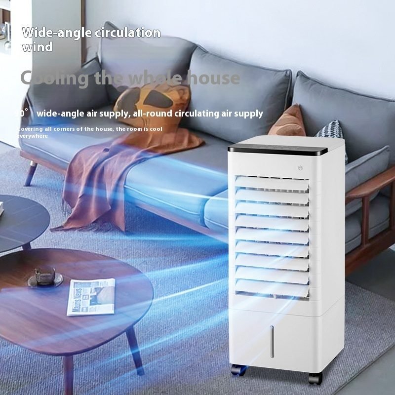 Household High-end Refrigeration Fan Voice Remote Control Cold Water Fan