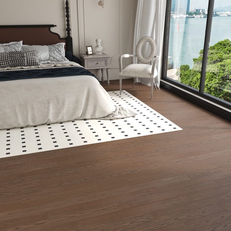 Brown 0.59 In. T X 47.64 In. L X 6.5 In. W Tongue And Groove Engineered Hardwood Flooring,10-Pack--Prohibited From Being Sold On Wayfair And Amazon Platforms