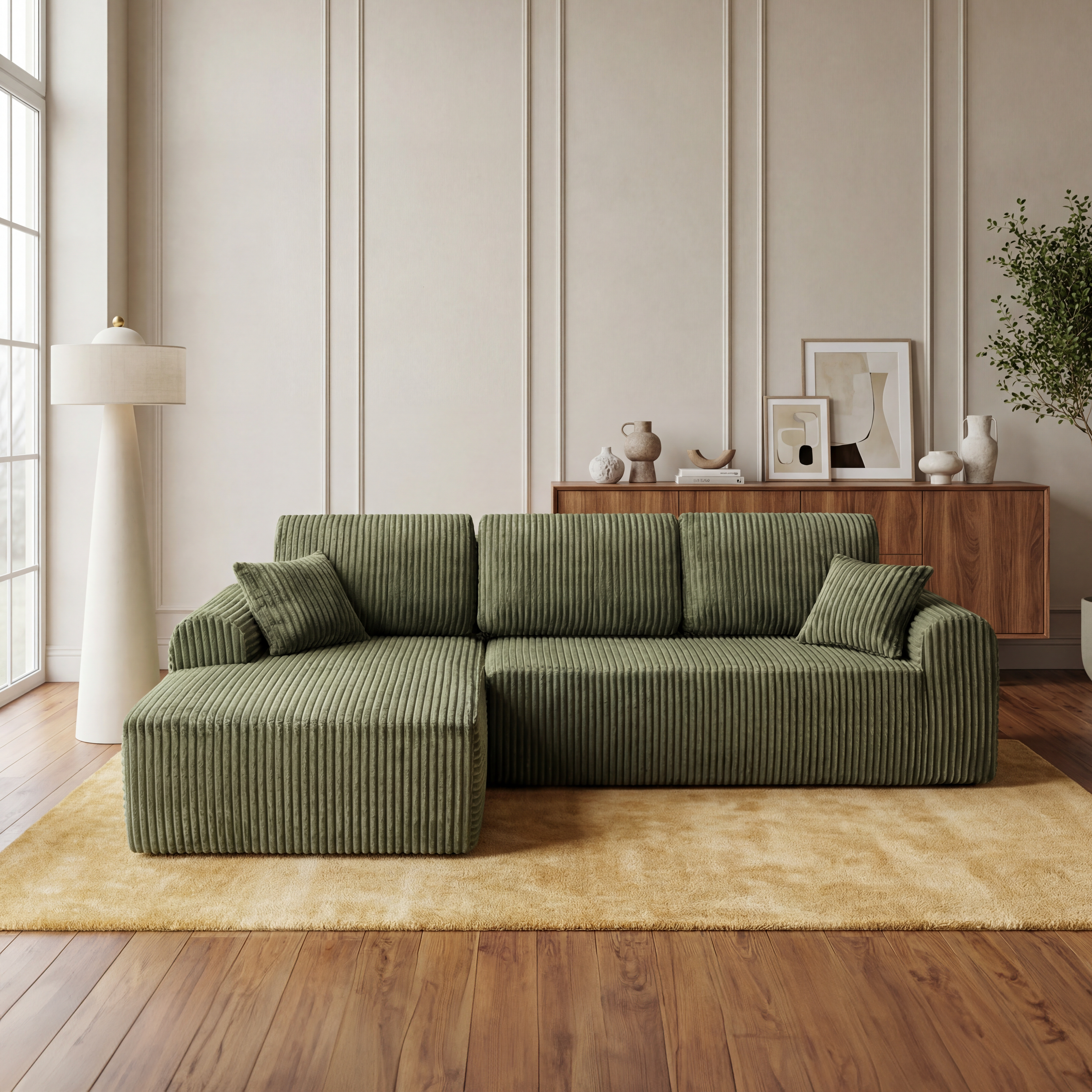 109 Cloud Modular Sectional Sofa Couch With L-Shape Chaise,Modern Minimalist Upholstered Couches For Living Room Bedroom,Deep Seat Corner Couch,No Assembly Required