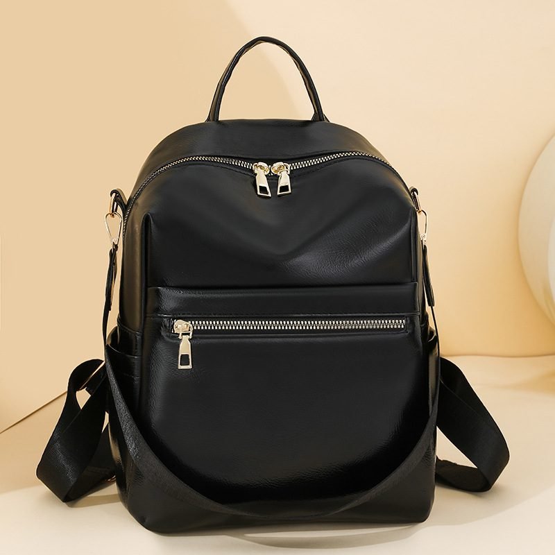 PU Backpack Travel Large Capacity