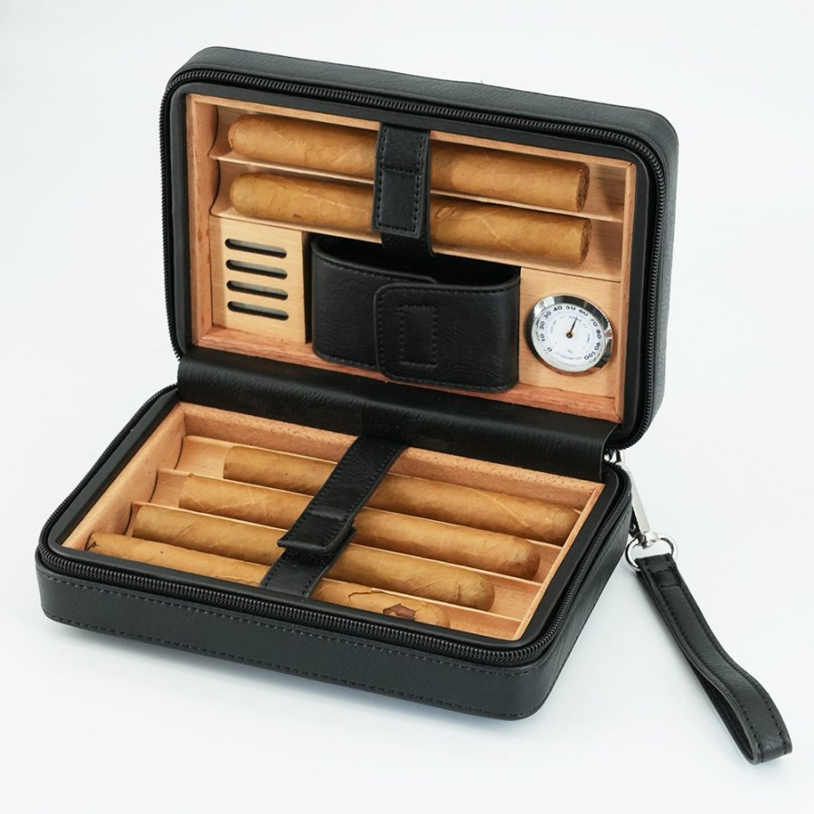 Cigar Box Zipper Bag Suitable For Cigarette Boxes