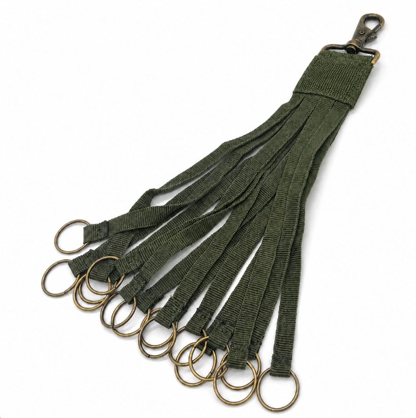 Outdoor Hunting Duck-Hunting Harness, Camouflage Waterfowl Trophy Strap, Durable Metal Ring Fabric Prey Hook