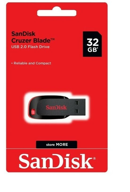 32GB Sandisk Flash Drive
