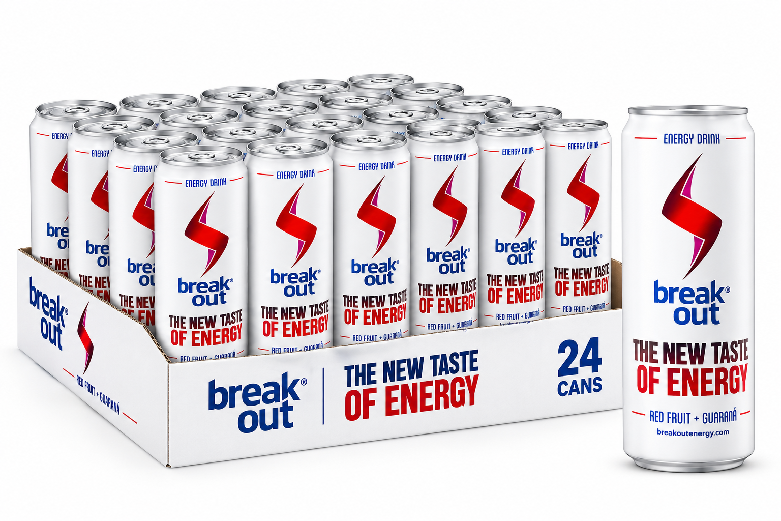 Break Out Energy drink park of 24