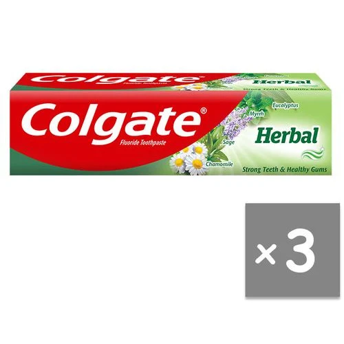 Colgate Herbal Toothpaste 130g X 3