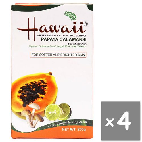 HAWAII Papaya Soap 175g (pack of 4)