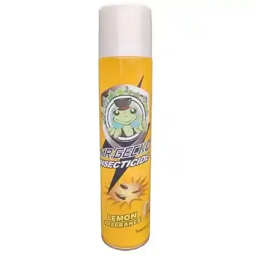Mr Gecko Lemon Fragrance Insecticide Spray 600ml