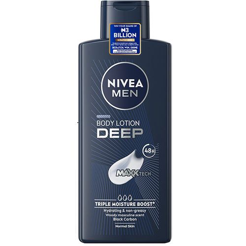NIVEA MEN Deep Body Lotion - 400ml
