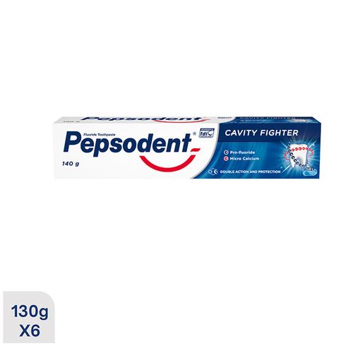 Pepsodent Cavity Fighter Toothpaste Pack Of 6