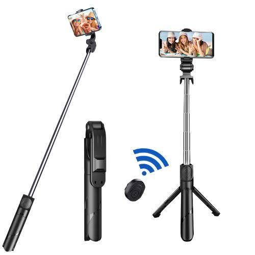 Tripod Bluetooth Remote Controller Hand-held Selfie Stick